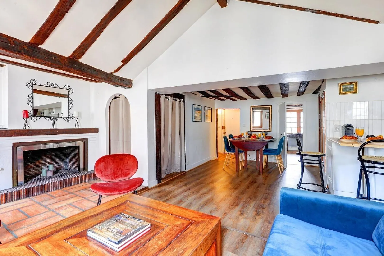 Bnbnook - Stylish 2Br - Ile St-Louis - Notre-Dame Paris Apartment